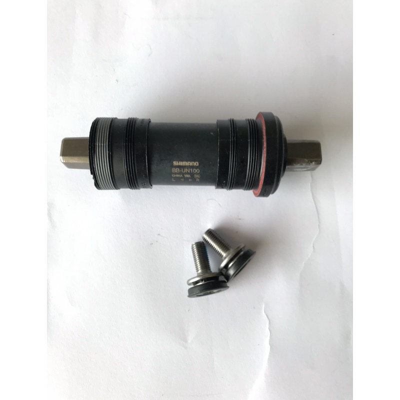 Каретка велосипедная неразборная (квадрат) (L-122.5mm, BB-UN100) (SHMN) BBC