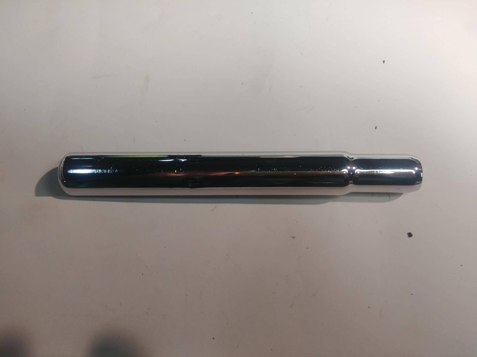 Подседельный штырь велосипеда (глагол) (L-200mm, D-25,4mm) (сталь, хром) YT