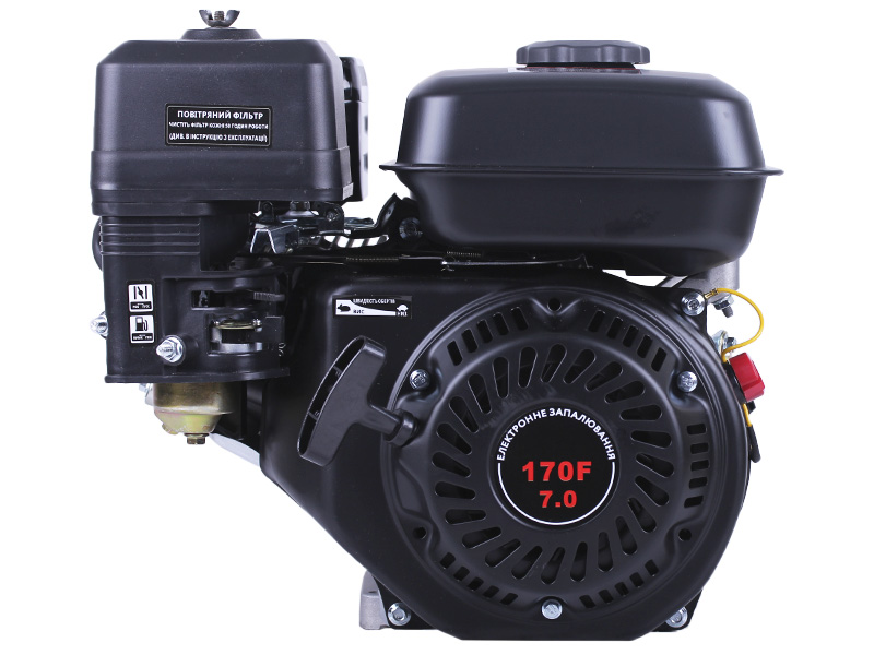 Двигатель м/б 170F (7,5Hp) (вал Ø 20мм, под шпонку) + шкив TT AMG