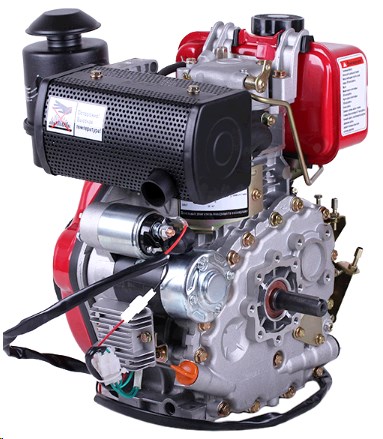 Двигатель м/б 173D (5Hp) (дизель, шпонка 20мм) с электростартером AMG