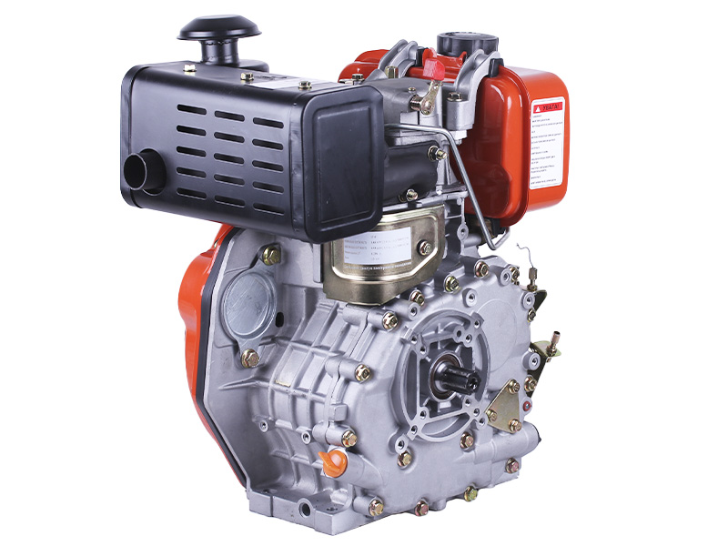 Двигатель м/б 178F (6Hp) (дизель, шлицы 25мм) ТТ AMG-2