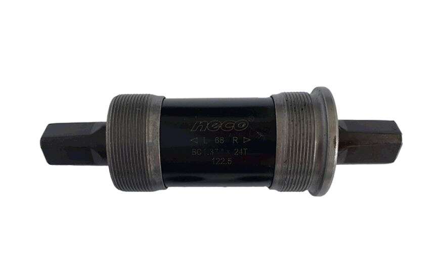 Каретка велосипедная неразборная (квадрат) (L-122.5mm) YKX