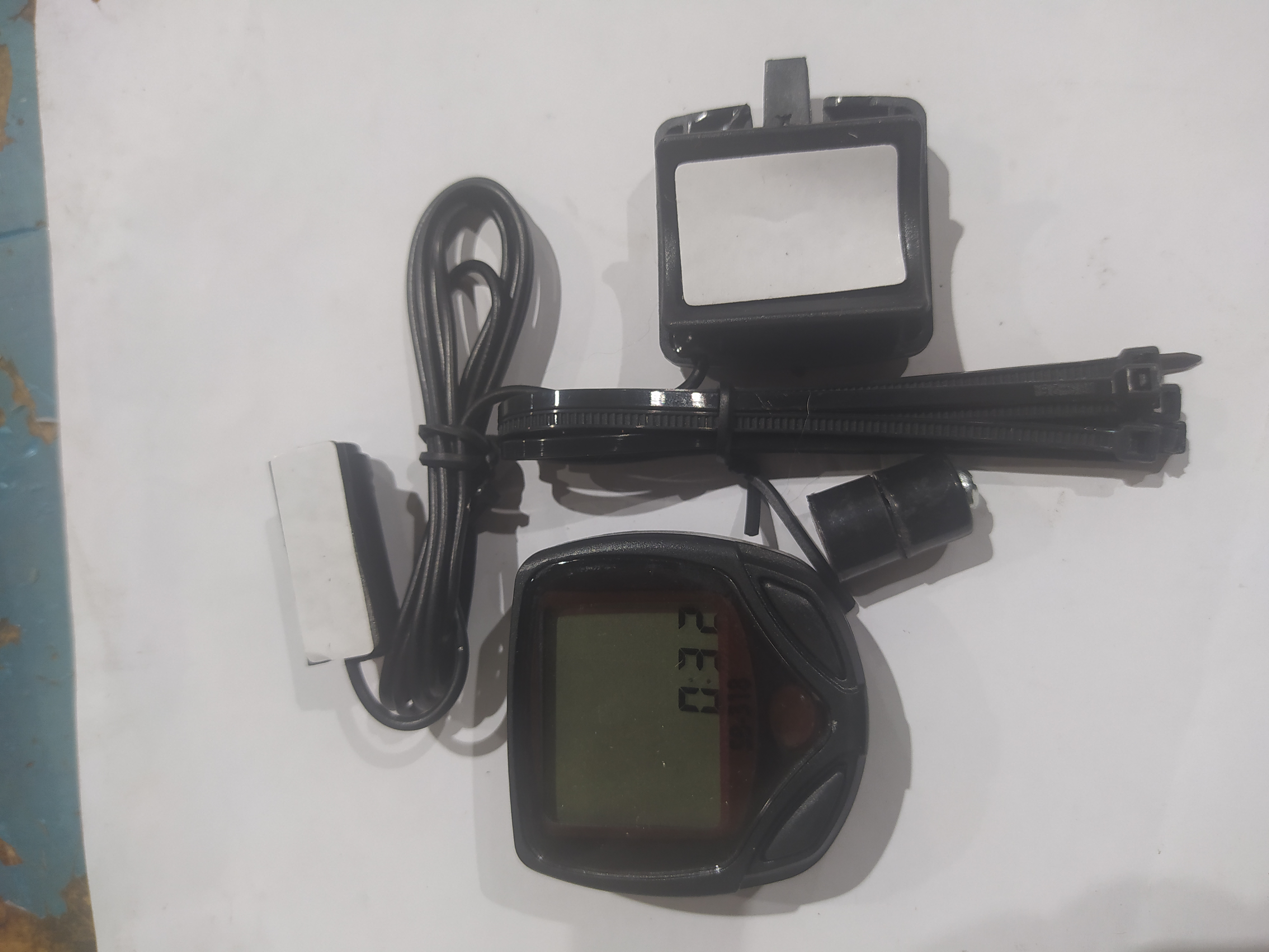 Велокомпьютер проводной без подсветки, 11 функций OEM