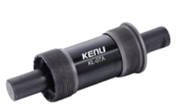 Каретка велосипедная неразборная (клин) (L-142mm) KENLI YT-3