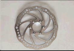 Диск тормозной велосипедный (Ø160mm, на 6 болтов)