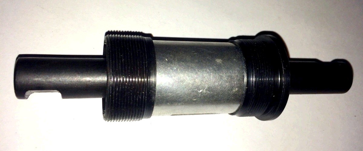 Каретка велосипедная неразборная (клин) (L-145mm)