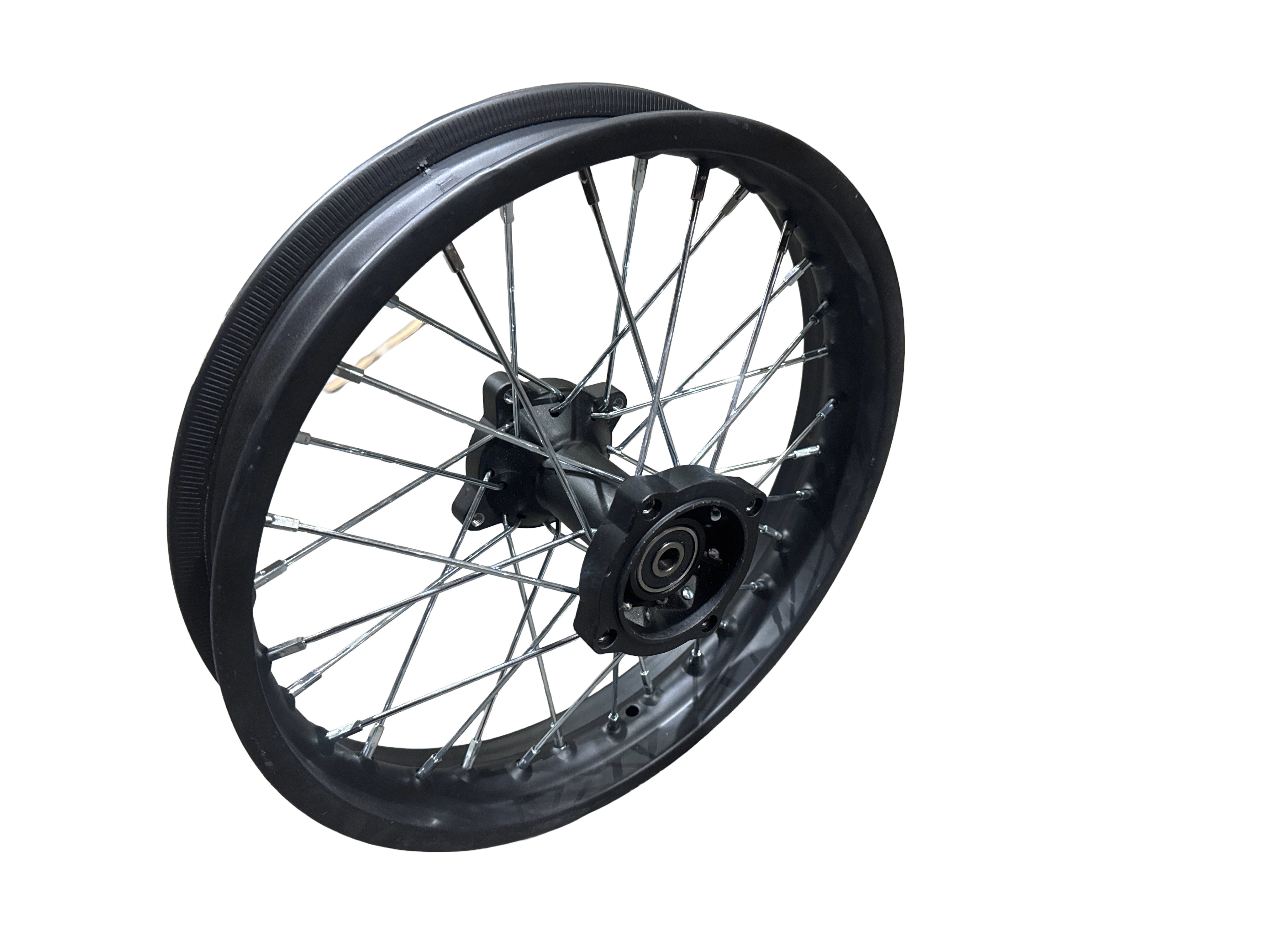 Диск колеса 1,85 * 14 (задний) (спицованый) PITBIKE FLD