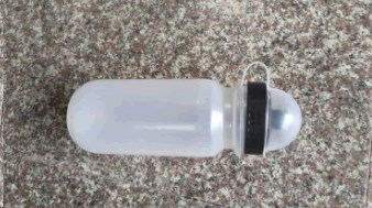 Велосипедная фляга (термо, защитная крышка, прозрачная) (500ml)