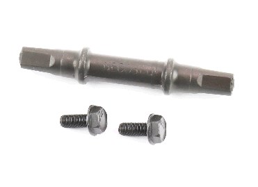 Ось каретки велосипедная (квадрат, под болт) (L-122mm) KS