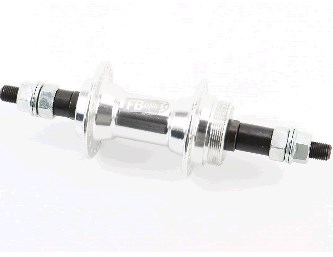 Втулка заднего колеса велосипеда (36 спиц, 14G) под свободобег, V-brake, креп. гайка KS
