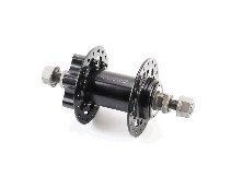 Втулка переднего колеса велосипеда (36 спиц) Disk-brake, креп. гайка, черная SF-A25 KS-4