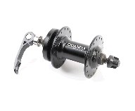 Втулка переднего колеса велосипеда (32 спицы) Disk-brake, креп. эксцентрик, черная KT-MD7F KS-4