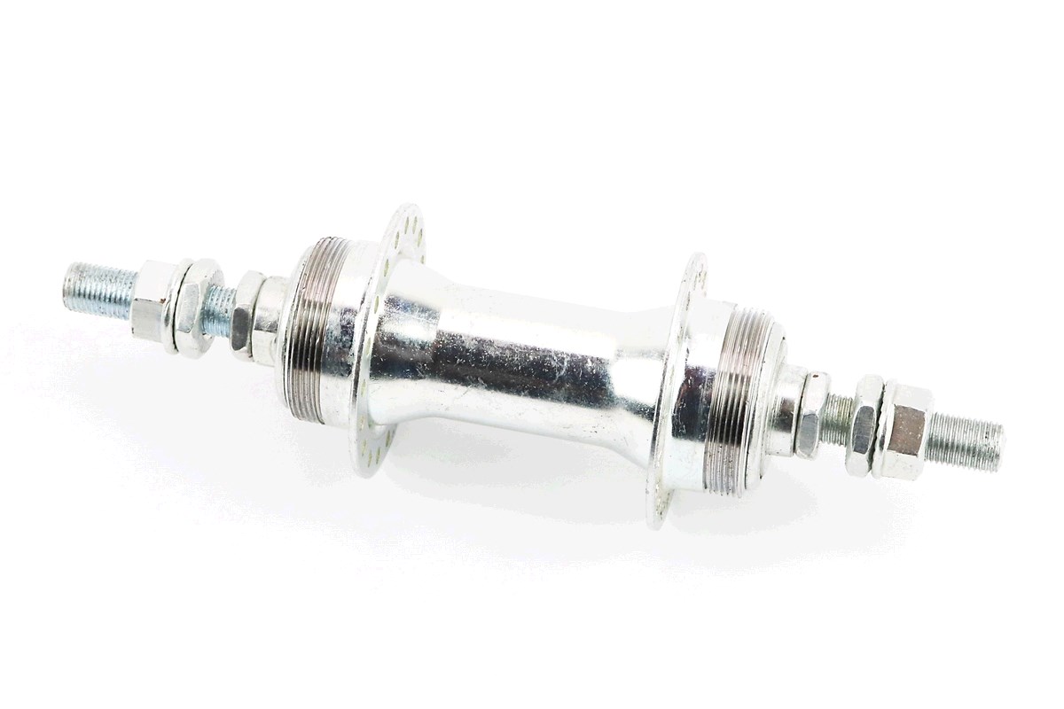 Втулка заднего колеса велосипеда (36 спиц, 14G) под вольнобег, Disk-brake (резьба), крепл. гайка, SF-A07R KS