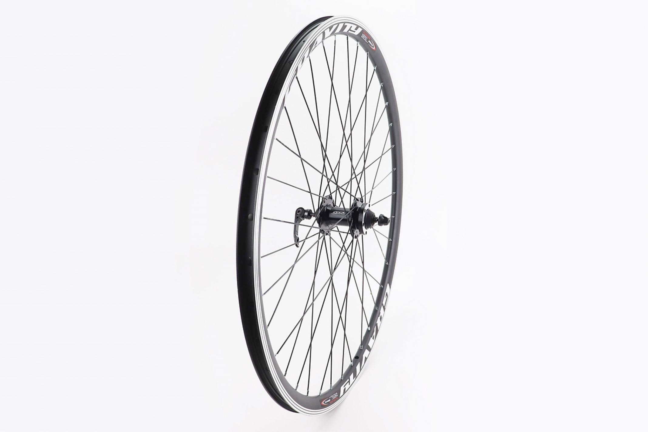 Обод велосипедный (в сборе) 29 переднее Disk-brake, обод капля и втулка 14Gx36H алюминиевые NECO MS37F, крепл. эксцентрик KS