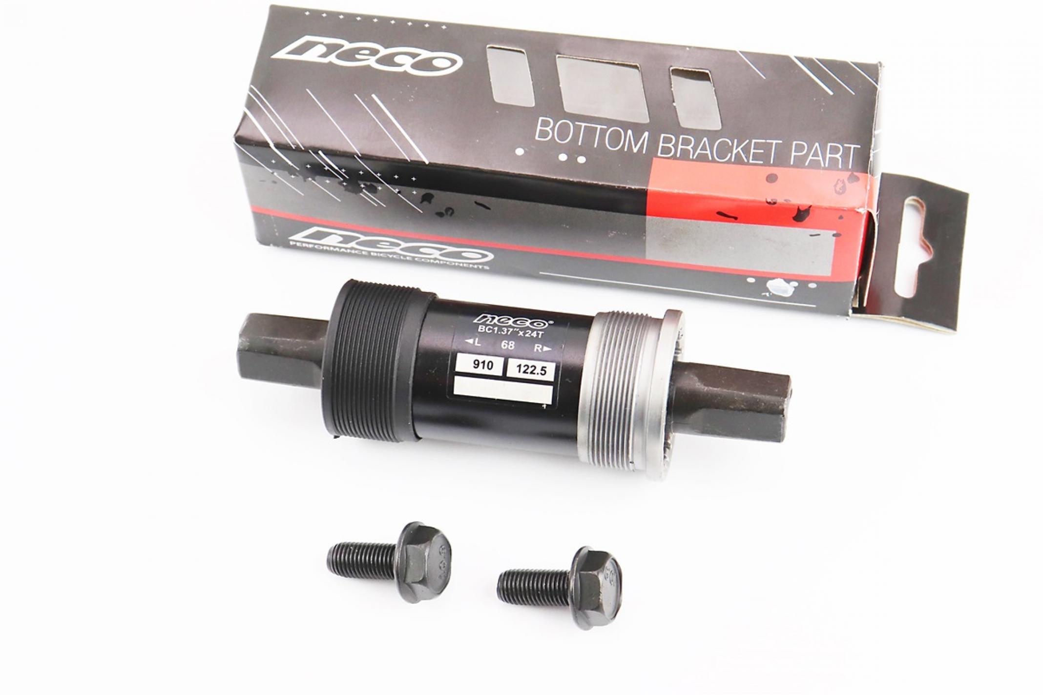Каретка велосипедная неразборная (квадрат) (L-122.5mm) B910Р KS