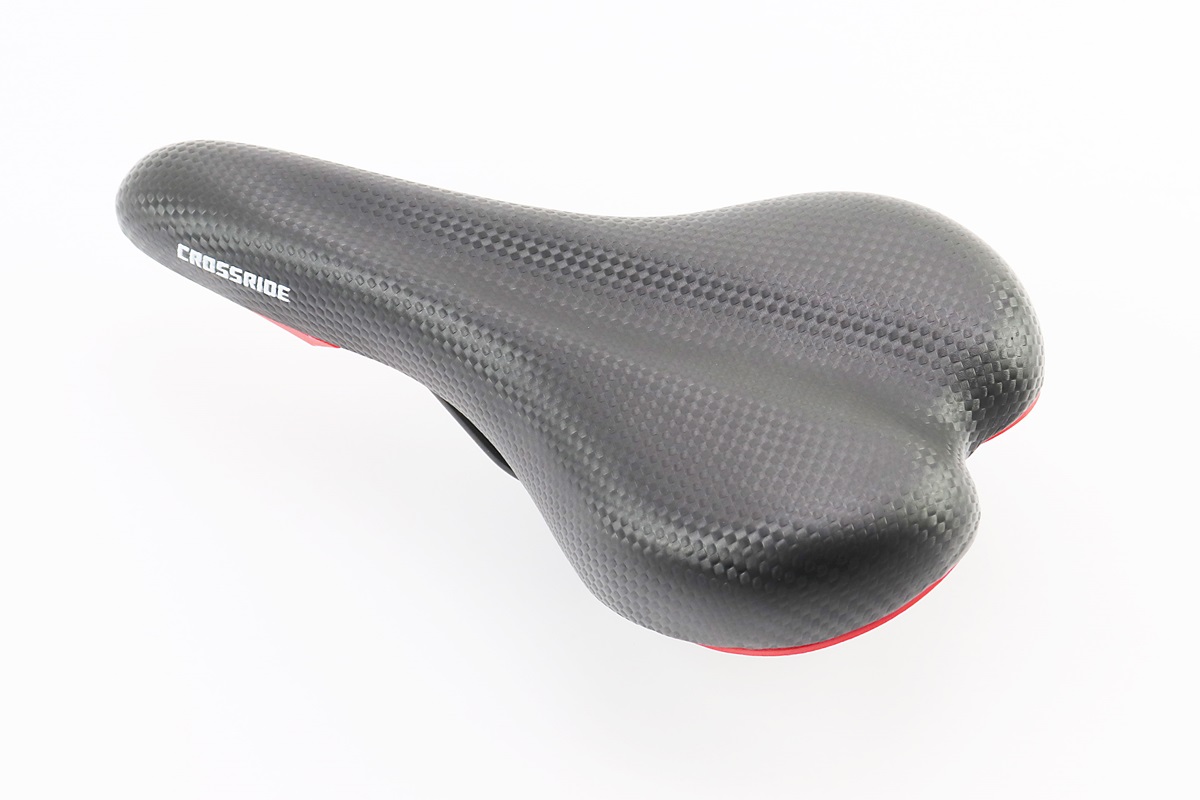 Седло велосипедное MTB 260x140мм, карбон CROSSRIDE BSK-N063 KS