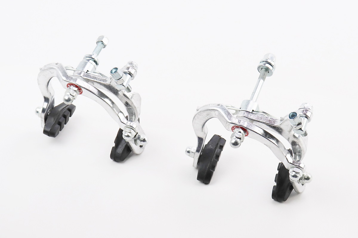 Тормоз ROAD V-brake клещевого типа, передний+задний, ход колодки 48-68мм, алюминиевый KS