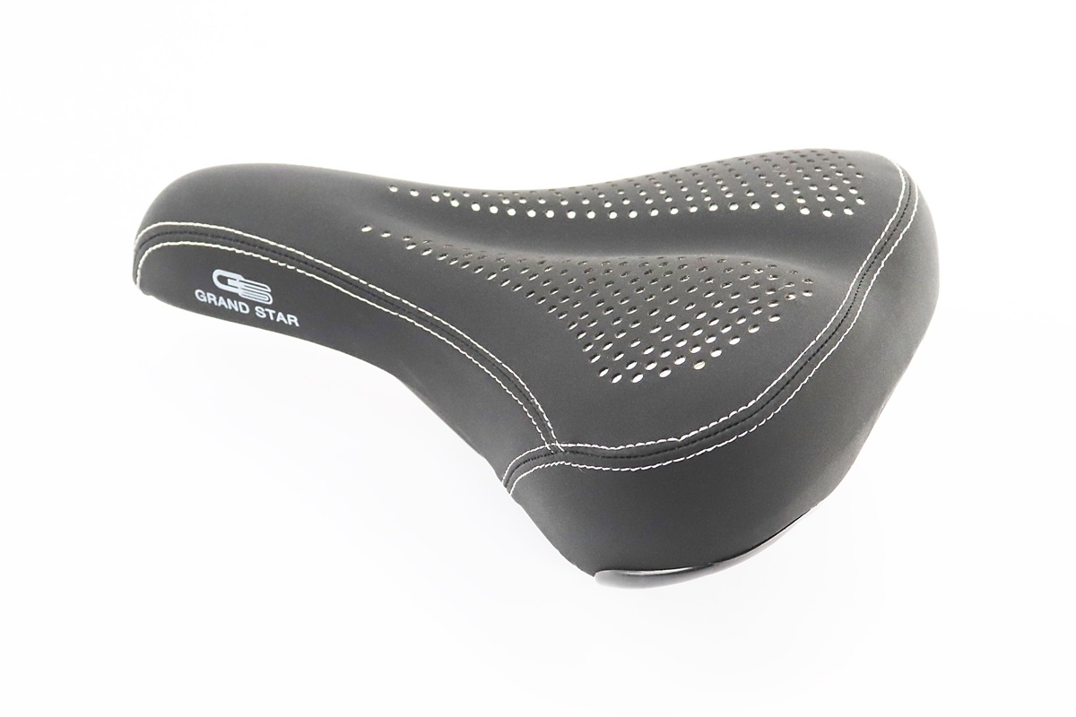 Седло велосипедное MTB 250x170мм, чёрное GS-509 KS