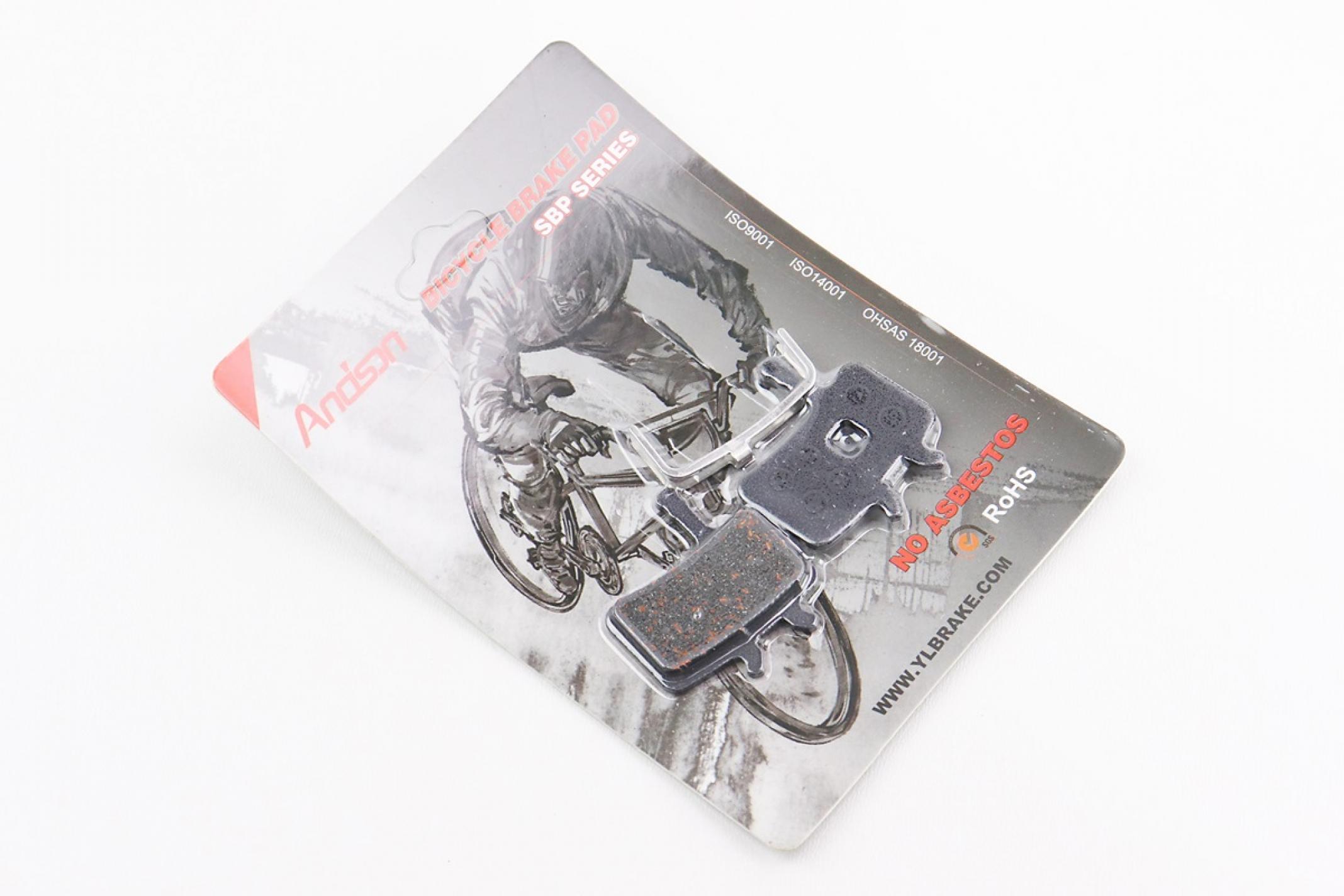 Колодки тормозные велосипедные (дисковые) Avid Hydraulic Juicy 5 and 7, Ball Bearing 7), чёрные YL-1019 KS