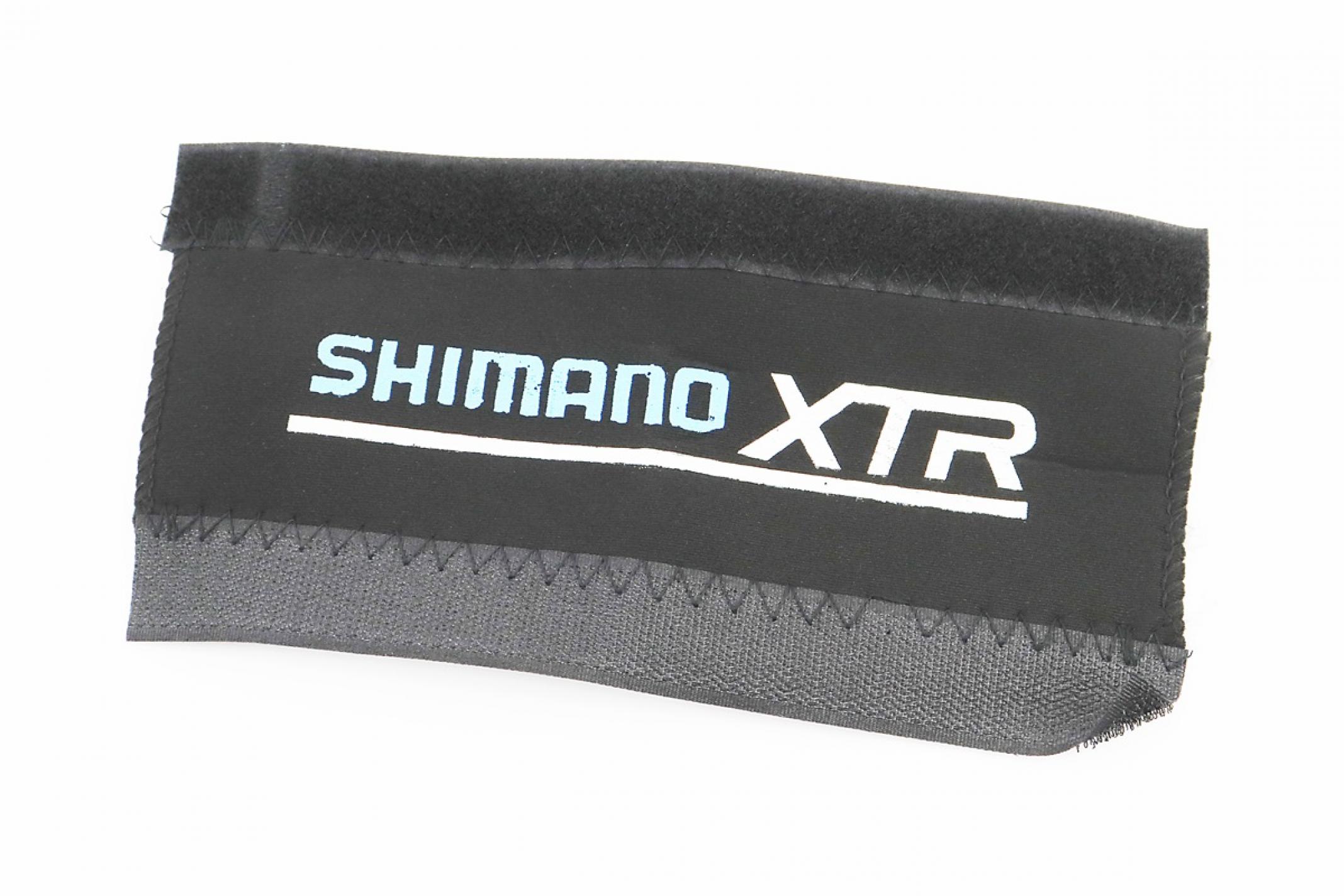 Защита пера велосипеда на липучке, чёрная SHIMANO KS