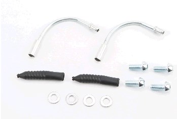 Тормозная направляющая V-Brake с пыльником, крепежом, (2 колеса) OEM