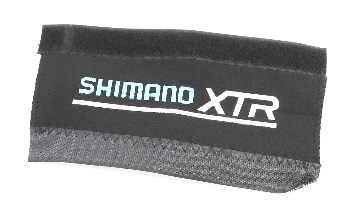 Защита пера велосипеда на липучке, чёрная SHIMANO