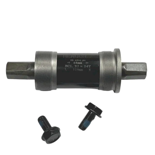 Каретка велосипедная неразборная (квадрат) (L-119mm) BBC-3