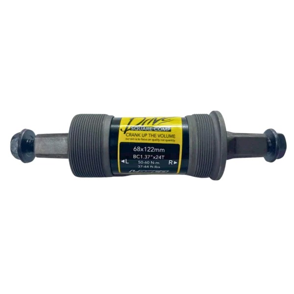 Каретка велосипедная неразборная (квадрат) (L-122mm) BBC-3