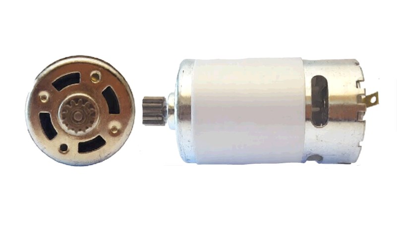 Электродвигатель 12V (12 зубьев Ø 10 мм) AZT-2