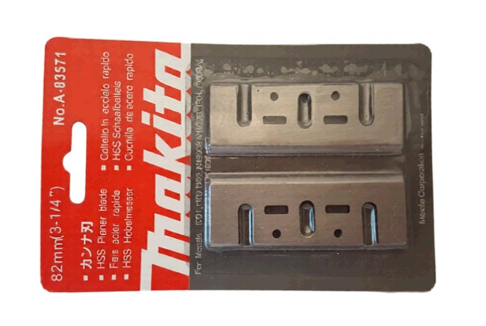 Нож рубанок 82 мм Макita широкий AZT-2
