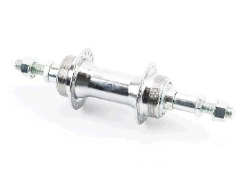 Втулка заднего колеса велосипеда (36 спиц, 14G) под свободнобег, Disk-brake (резьба), креп. гайка, SF-A07R GM