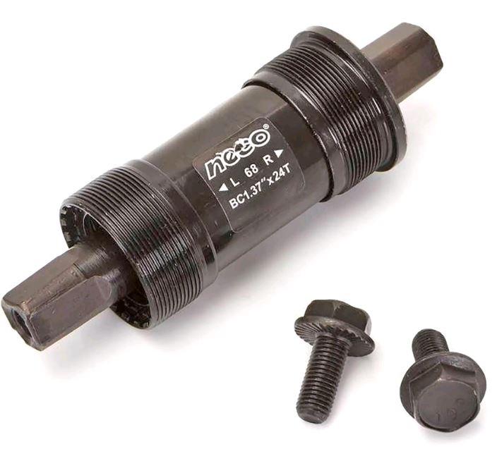Каретка велосипедная неразборная (квадрат) (L-117.5mm) PIT
