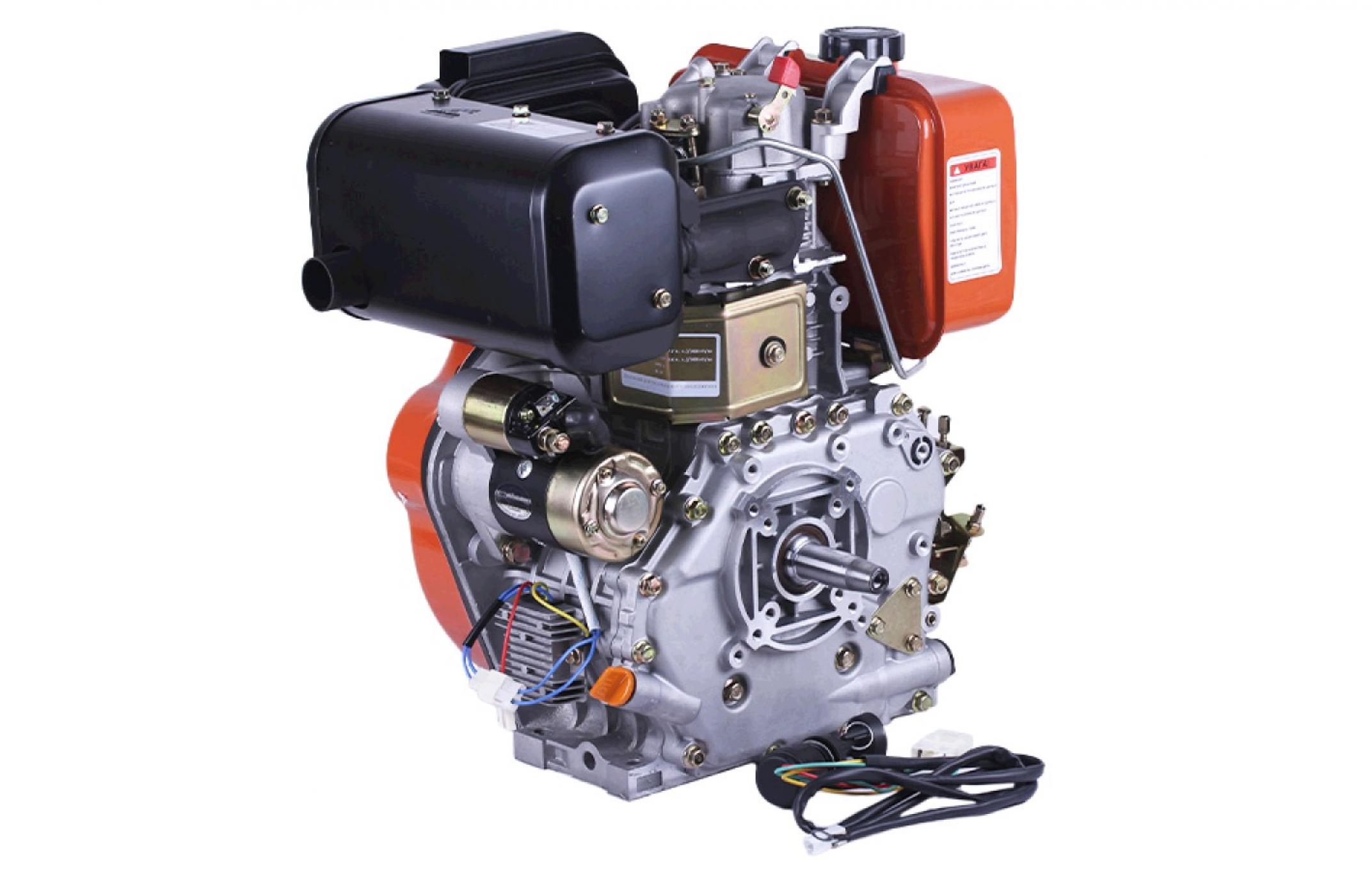 Двигатель м/б 186FE (9Hp) (дизель, под конус) с електростартером AMG
