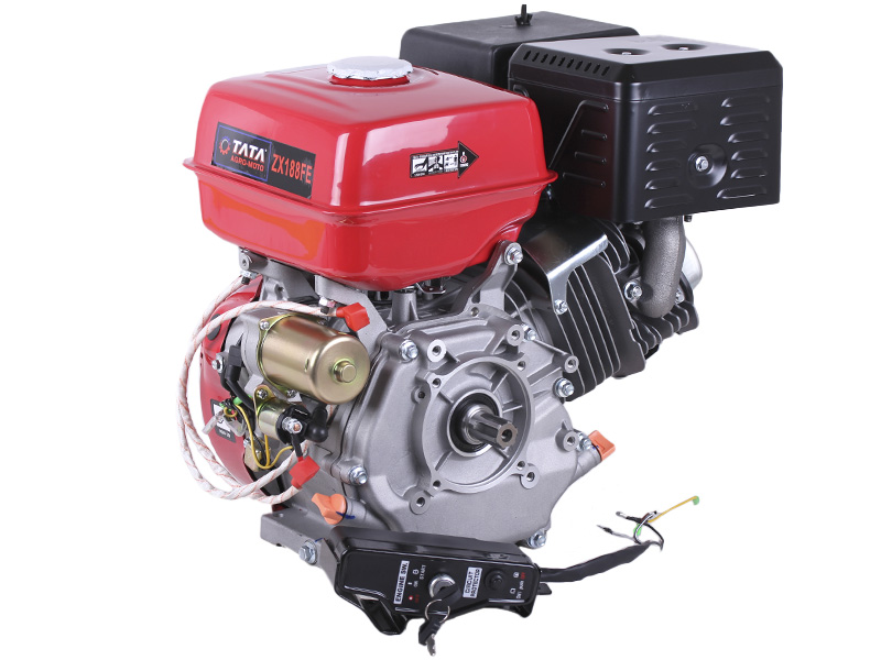 Двигатель м/б 188FE (13Hp) (полный комплект) (вал Ø 25мм, под шлицы) с електростартером AMG