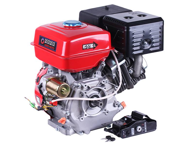 Двигатель м/б 190FE (15Hp) (полный комплект) (вал Ø 25мм, под шлицы) с електростартером AMG-2