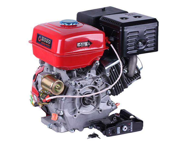 Двигатель м/б 192FE (16Hp) (полный комплект) (вал Ø 25мм, под шлицы) с електростартером AMG-2
