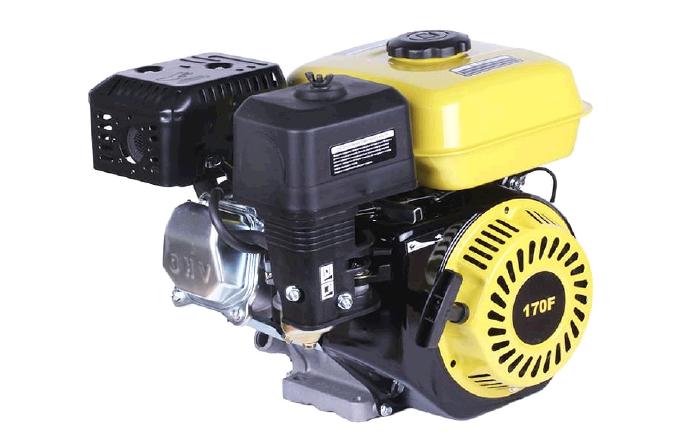 Двигатель м/б 170F (7,5Hp) (вал Ø 25мм, под шлиц) AMG-4