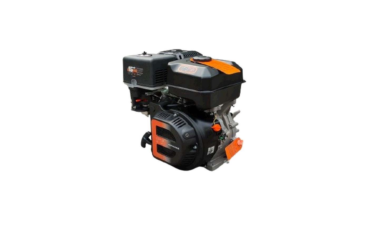 Двигатель м/б 192FE (16Hp) (полный комплект) (вал Ø 25мм, под шпонку) (нового образца) с электростартером AMG