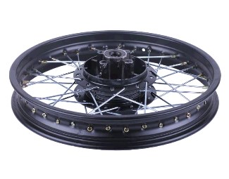 Диск колеса 2,15 * 18 (задний) Enduro/Kross 300 (черный) AMG-2