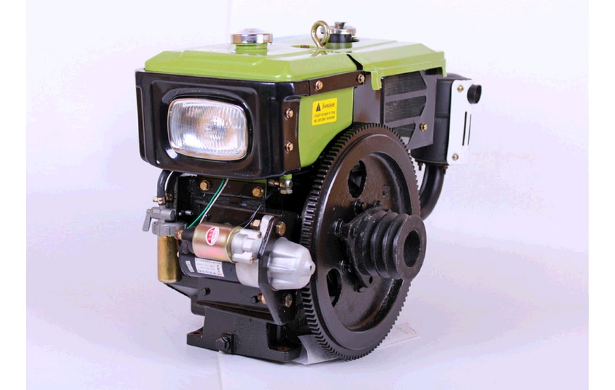 Двигатель м/б SH180NDL (8 Hp) Zubr с электростартером AMG