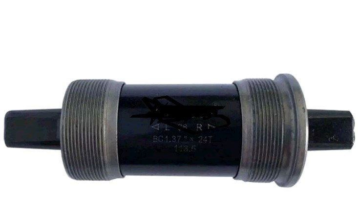 Каретка велосипедная неразборная (квадрат) (L-113mm) YKX (mod.A)