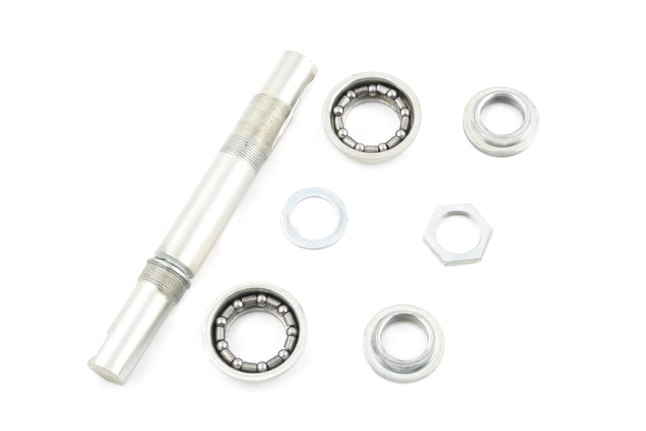 Каретка велосипедная разборная (клин) (L-141mm) YKX (mod.A)