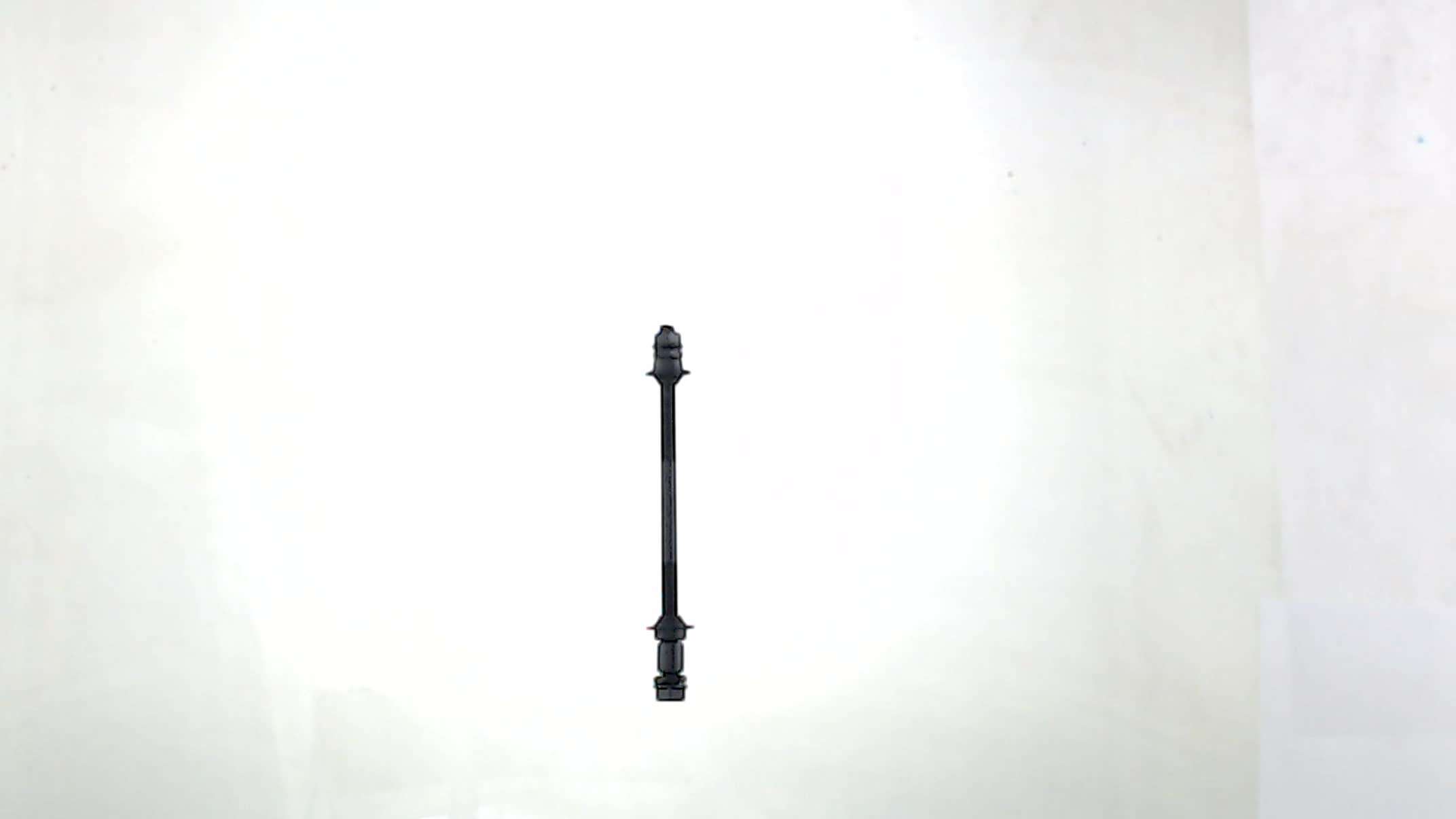 Ось колеса заднего велосипедная (L-200mm) (СПОРТ, черная) YKX (mod.A)