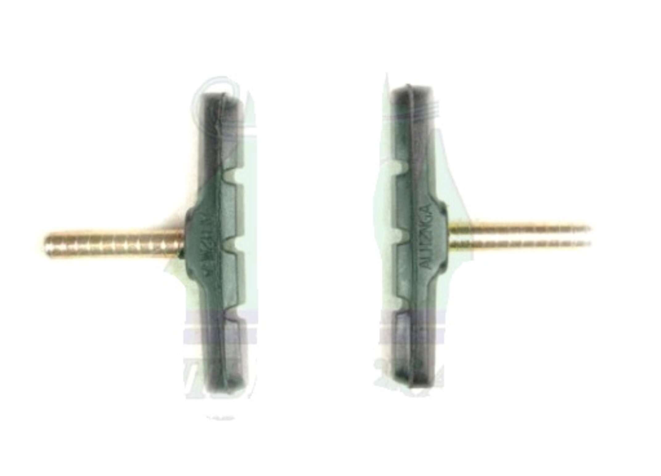 Колодки тормозные велосипедные (ободные, V-brake) ALHONGA HU-600.12.T2G2 KL