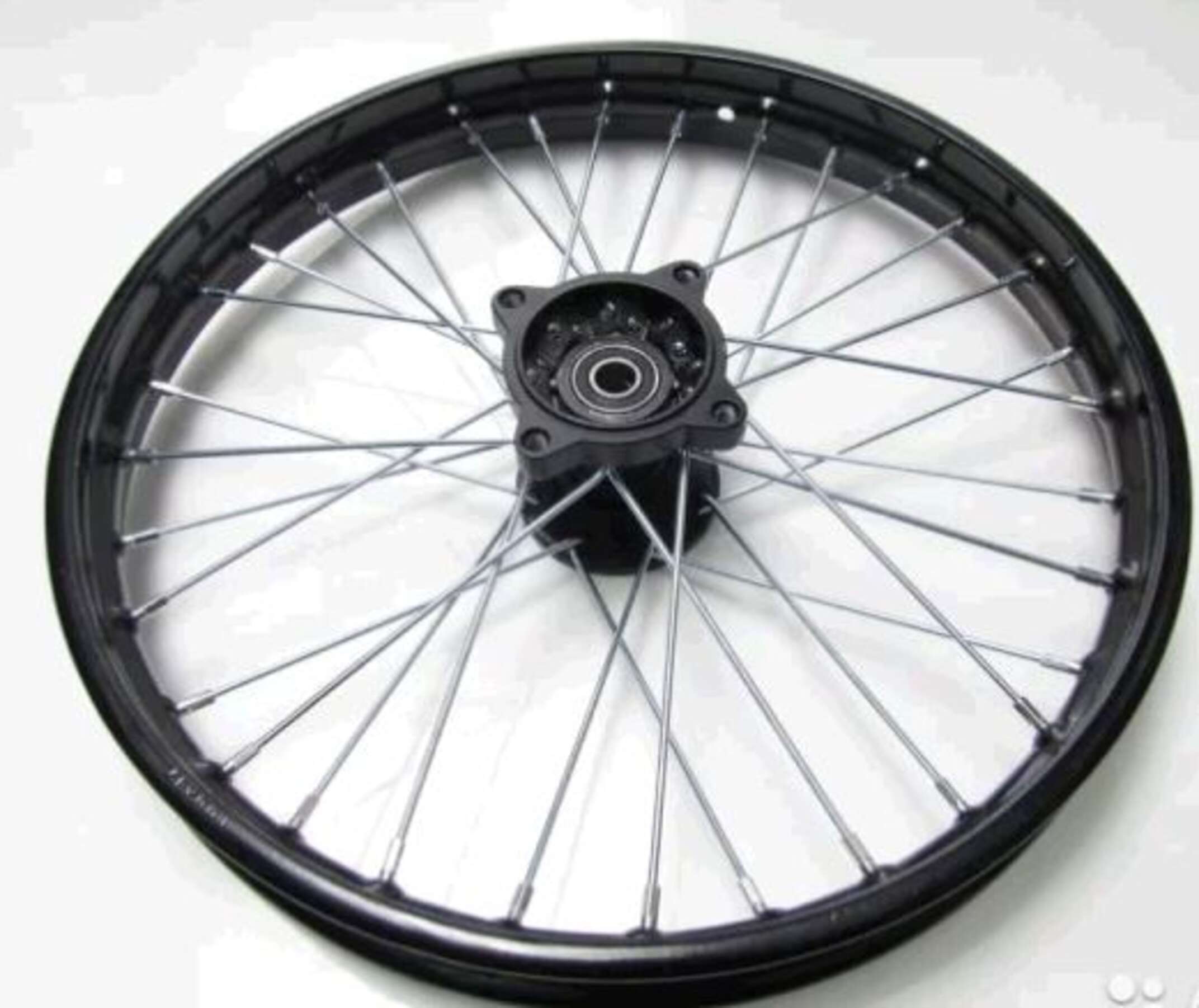 Диск колеса 1,85 * 16 задний (R16) (спицованый) PITBIKE (mod 1) VV