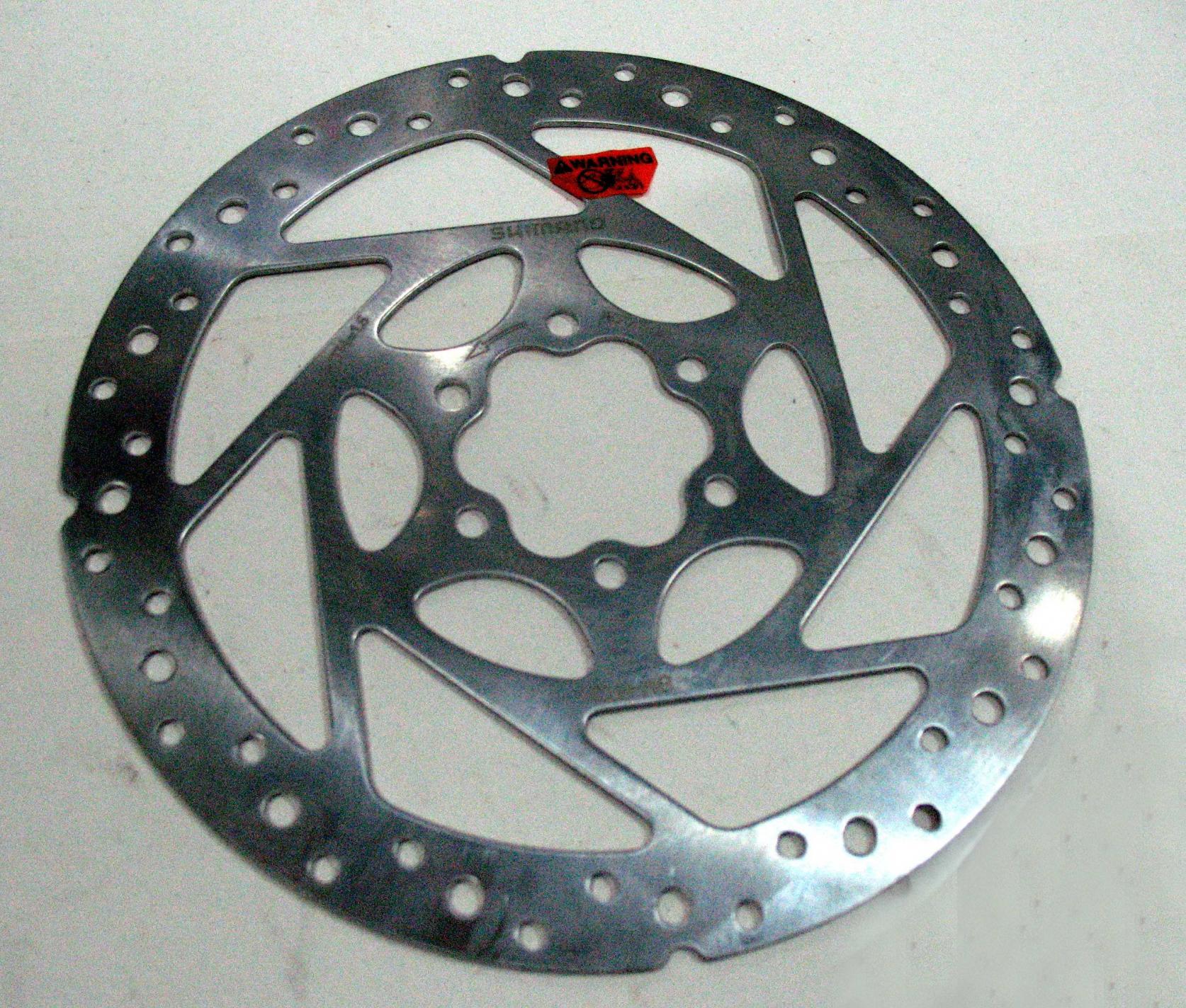 Диск тормозной велосипедный (Ø160mm, на 6 болтов, SM-RT51) (SHMN) BBC