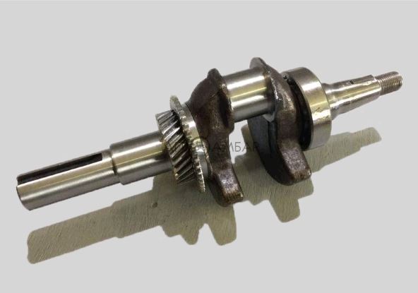 Коленвал м/б 177F (9Hp) (под шпонку, Ø25mm) (c шестернями и подшипником) ST