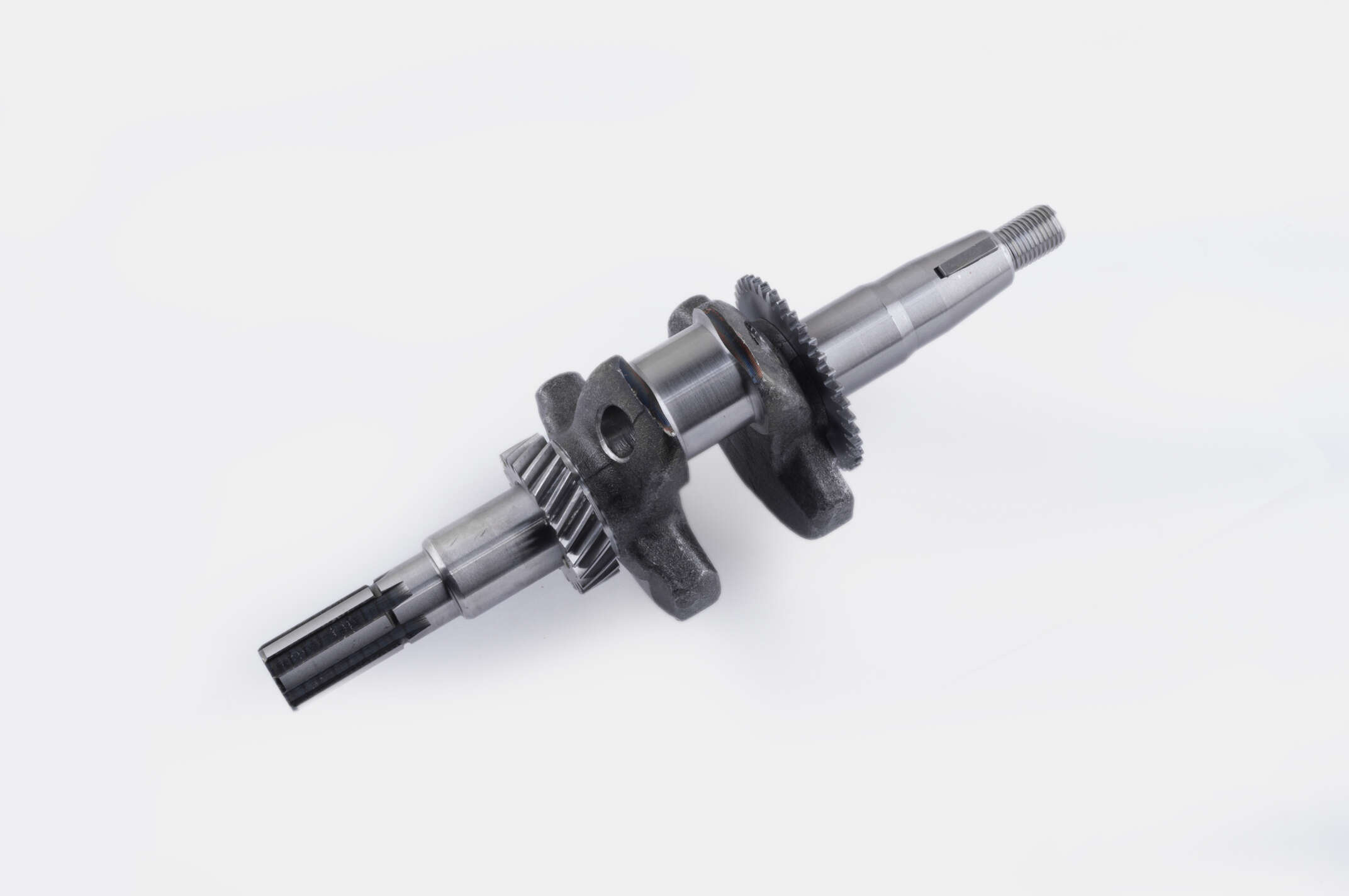 Коленвал м/б 168F/170F (6,5/7Hp) (под шлицы, Ø20mm) (c шестернями) DIGGER