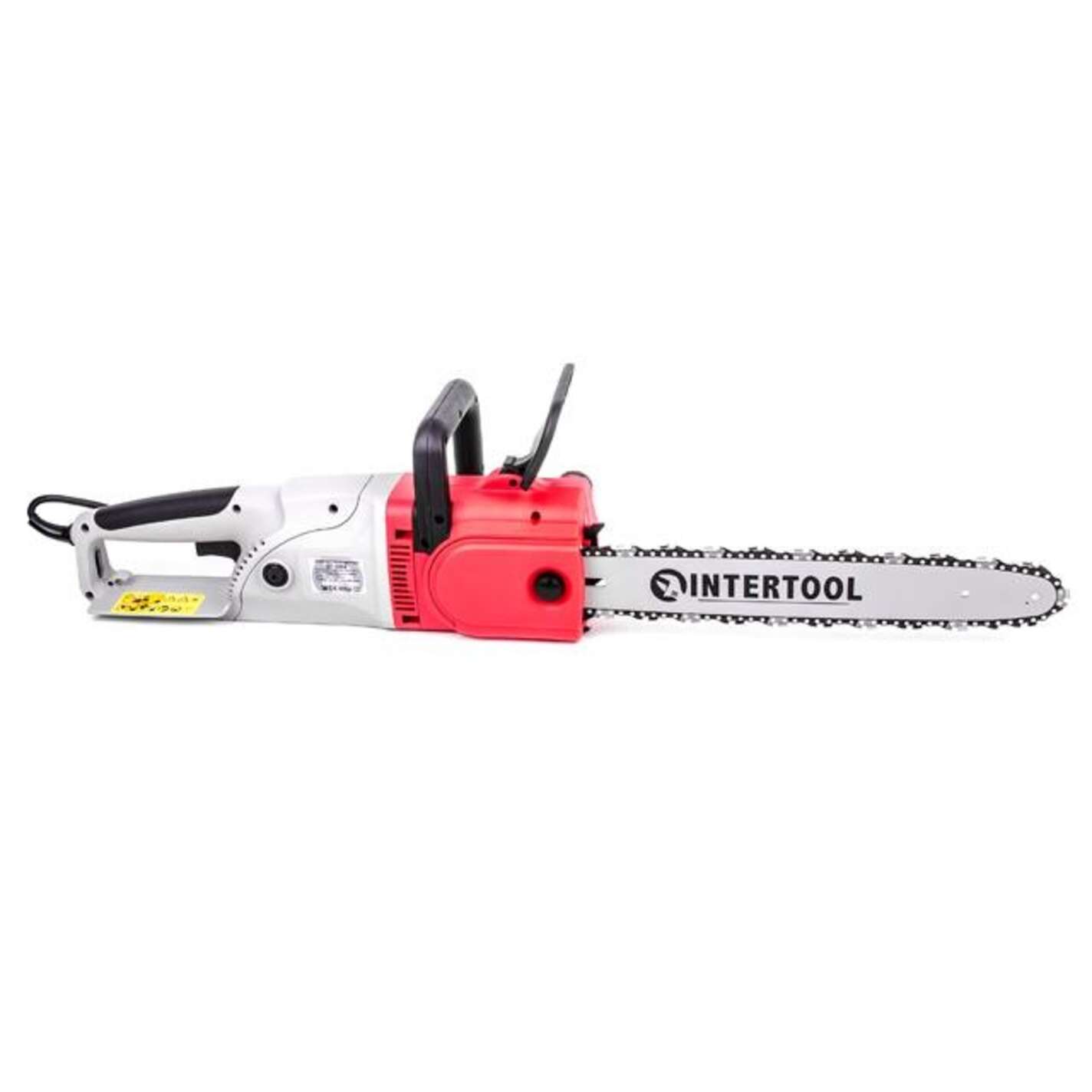 Пила цепная 2400 Вт, 800 м/мин, шина 405 мм, 230 В, прямой двигатель INTERTOOL