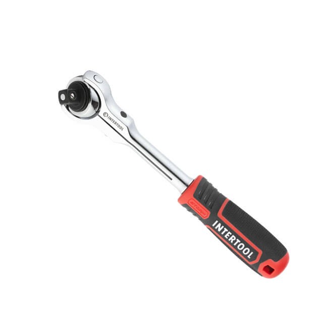 Рукоятка с храповым механизмом поворотная, 72 зуба 1/2”, Cr-V STORM